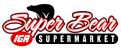 A theme logo of Super Bear Supermarket